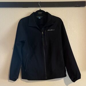 Eddie Bauer Black Zip Up Jacket